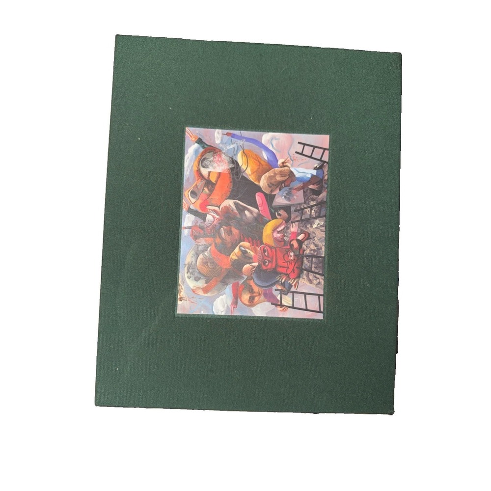 Dana Schutz's Mountain Group Jigsaw Puzzle & Pouch Limited Edition 1000 pieces